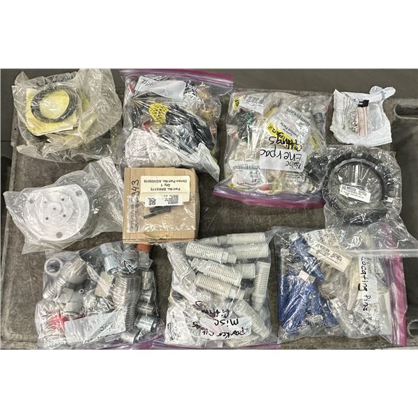 Lot of Misc. Fittings, Lock Nut, Brake drive Motor Items Plus More+++