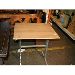 LIGHT BROWN DRAWING TABLE