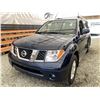 Image 3 : A7 -- 2006 NISSAN PATHFINDER BLUE 232054 MILES