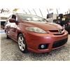 Image 8 : A9 -- 2006 MAZDA 5 RED 310903 KMS "NO RESERVE" PROCEEDS TO B.C. CHILDRENS HOSPITAL