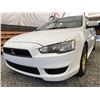 Image 2 : A11 --  2010 MITSUBISHI LANCER, WHITE, 249901 KMS