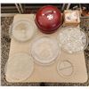 Image 2 : Glassware, and Kettle Smoker, Vintage Canada Dishware