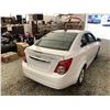 Image 16 : E4 -- 2015 CHEVROLET SONIC, WHITE, 161916 KMS