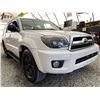 Image 8 : C2 -- 2007 TOYOTA 4 RUNNER, WHITE, 178329 Miles.
