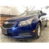Image 2 : C6P -- 2012 CHEVY CRUZE, BLUE, 137942 KMS