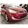 Image 8 : A11 -- 2012 HYUNDAI ACCENT, RED, 197452 KMS