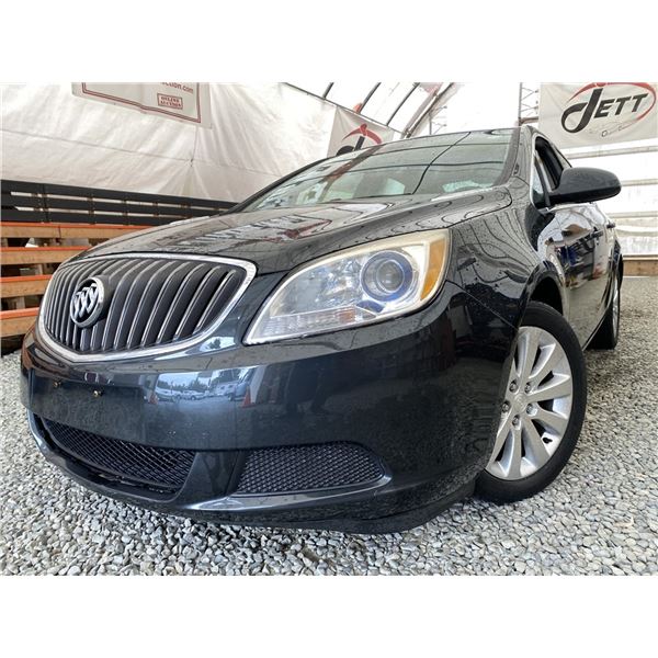 C6E--2015 BUICK VERANO, BLUE, 194327 KMS