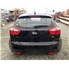 Image 18 : A12O -- 2015 KIA RIO, BLACK, 191198 KMS BANK REPO
