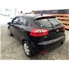 Image 21 : A12O -- 2015 KIA RIO, BLACK, 191198 KMS BANK REPO