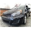 Image 2 : A12O -- 2015 KIA RIO, BLACK, 191198 KMS BANK REPO
