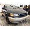 Image 8 : A12A -- 1998 TOYOTA SIENNA, GREEN, 247143 KMS