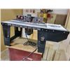Image 2 : Plunger Router and router table with stand and fence,  40" x 14"w x 41" high  110volt