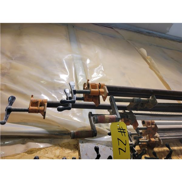 (So much each x 10) 10 pony clamps, up to 96"+