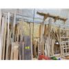Image 1 : wall lumber, various sizes and species, oak. Walnut, maple, birch, cherry