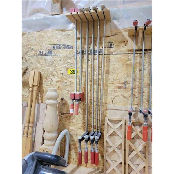 (So much each x 6) 4- 48"clamps + 2 drawer clamps 24", 5" throat