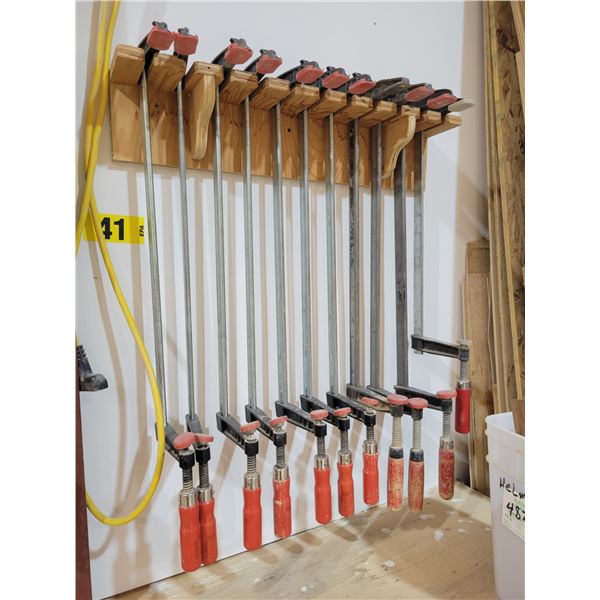 (So much each x 11) 11 clamps , 24", 5"throat