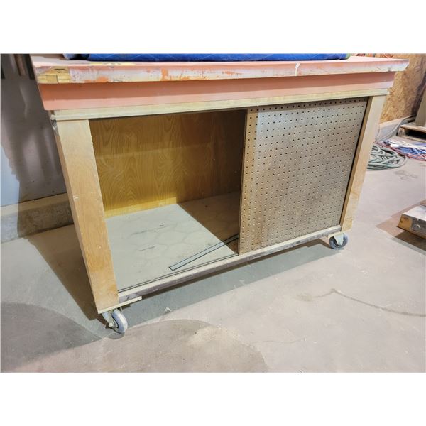 Rolling cart 40" x 24" x 38"high