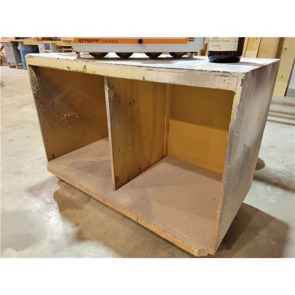 Rolling cart 24"x48" x 34"high