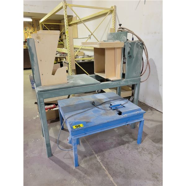 chair levelling machine, Pneumatic chair press machine