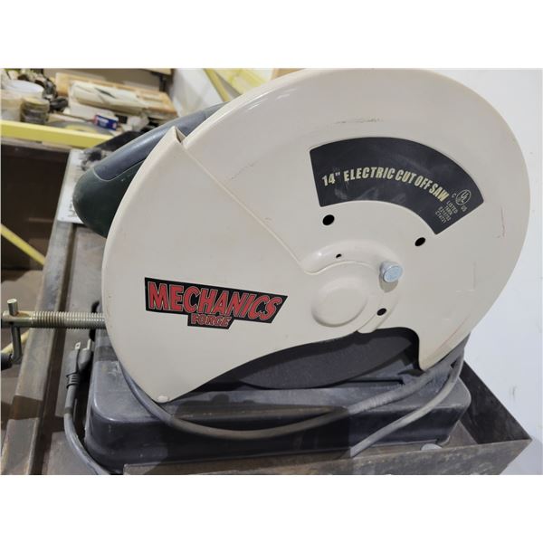 Metal cutting saw, 14" blade