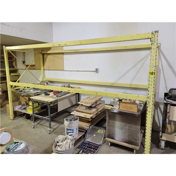 Pallet Racking 48" x 80" x 140", 2 ends, 4 braces