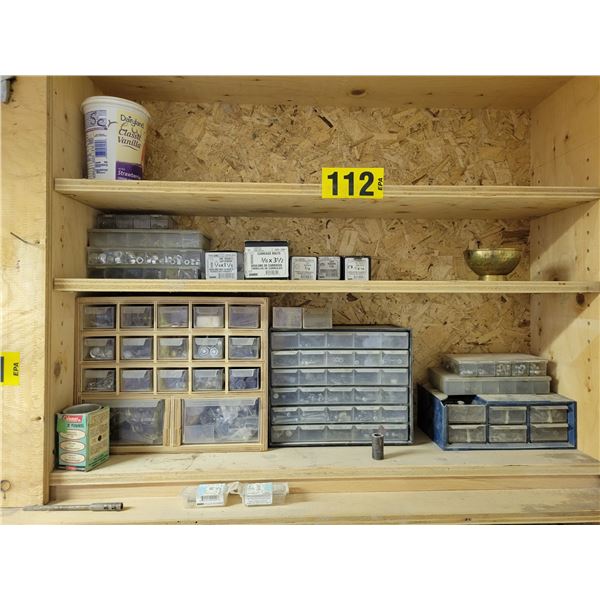 various screws, nuts, washers