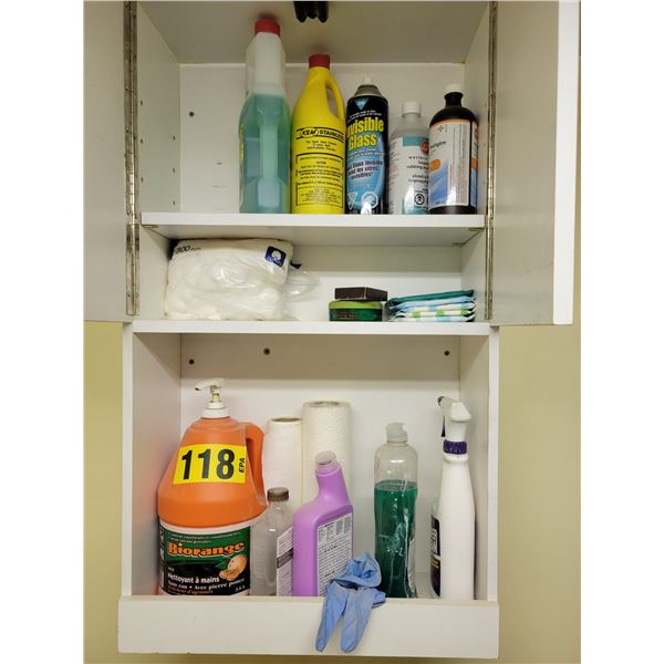 Hand and glass cleaner