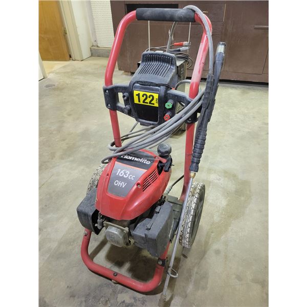 Homelite pressure washer 163cc