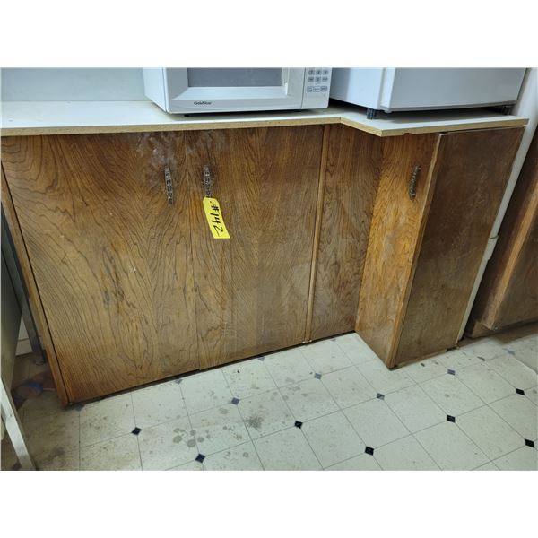 upper cabinet 54" x12" x 33"high
