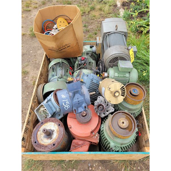 Crate of motors