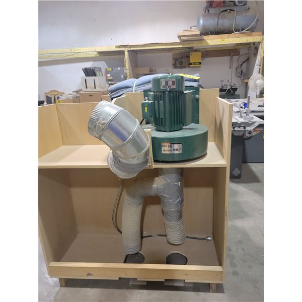 Dust collector blower. 3HP, 220v