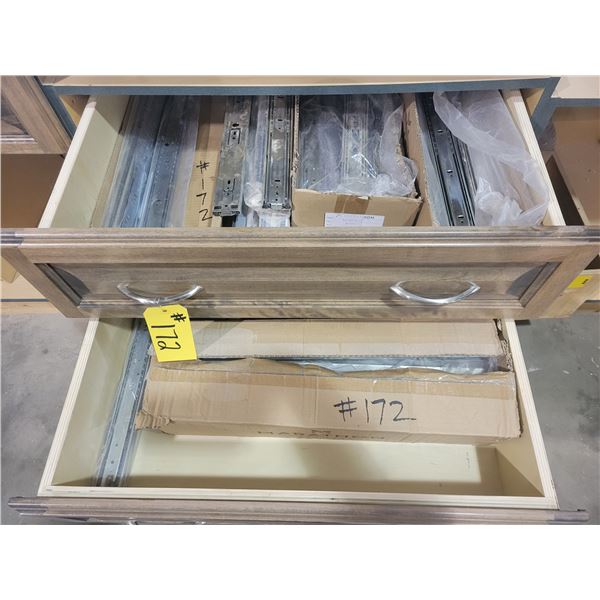 Cabinet slides, Ball bearing, regular and soft close, all ball bearing, various lengths