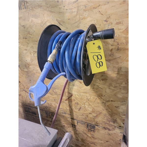 Air reel and hose