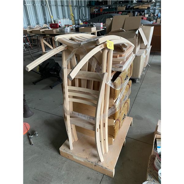 misc chain parts, seats, 6 drawers