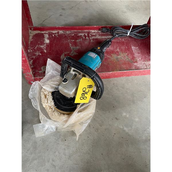 Makita Grinder c/w buffing wheel