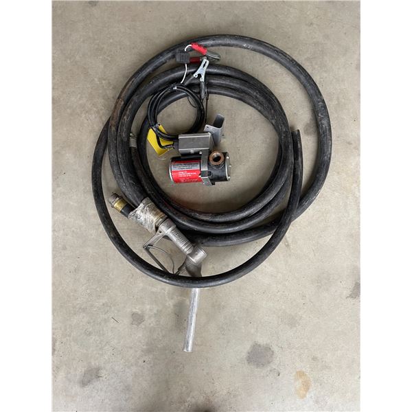 12volt fuel pump and hose