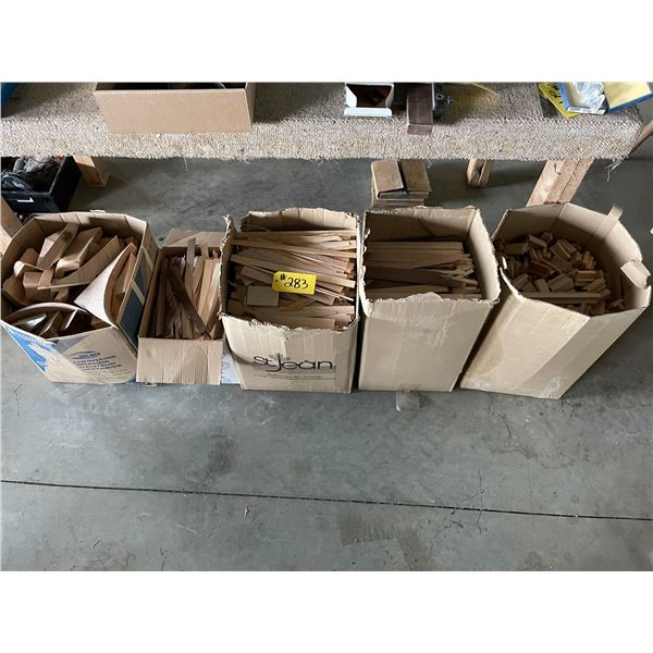 Oak kindling, Table T blocks