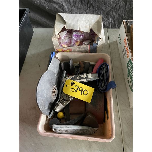 Autobody repair kit and ear plugs