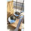 Image 2 : BOX OF 2 HAY STAINLESS STEEL SHALLOW SAUCEPANS