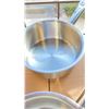 Image 3 : BOX OF 2 HAY STAINLESS STEEL SHALLOW SAUCEPANS