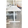 Image 2 : WHITE RISE-PRIMECABLES SIT/STAND ELECTRIC PROGRAMMERS TABLE (48"W 24"D)