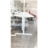 Image 2 : WHITE RISE-PRIMECABLES SIT/STAND ELECTRIC PROGRAMMERS TABLE (48"W 24"D)