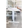 Image 2 : WHITE RISE-PRIMECABLES SIT/STAND ELECTRIC PROGRAMMERS TABLE (48"W 24"D)
