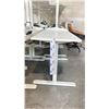 Image 2 : WHITE RISE-PRIMECABLES SIT/STAND ELECTRIC PROGRAMMERS TABLE (48"W 24"D)