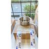 Image 2 : BOX OF 2 HAY STAINLESS STEEL SHALLOW SAUCEPANS