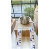 Image 2 : BOX OF 2 HAY STAINLESS STEEL SHALLOW SAUCEPANS