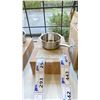 Image 2 : BOX OF 2 HAY STAINLESS STEEL SHALLOW SAUCEPANS