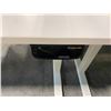 Image 2 : WHITE RISE-PRIMECABLES SIT/STAND ELECTRIC PROGRAMMERS TABLE (48"W 24"D)