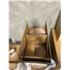 Image 2 : BOX OF 24 HAY PEACH KALEIDO S DESIGN TRAYS