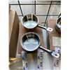 Image 2 : BOX OF 2 HAY STAINLESS STEEL SHALLOW SAUCEPANS
